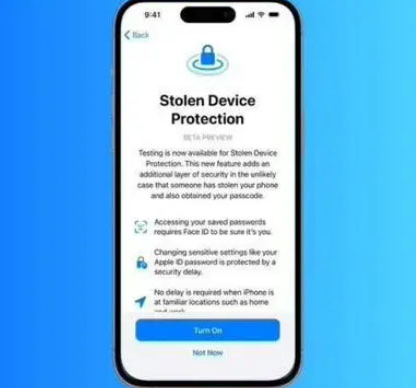 广饶苹果授权维修店分享被盗设备保护功能开启方法 