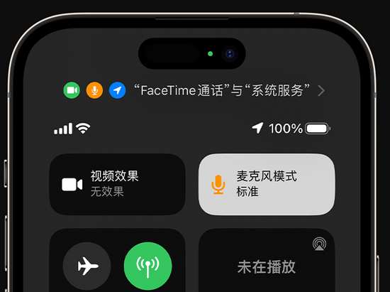 广饶苹果授权维修网点分享iPhone在通话时让你的声音更清晰 