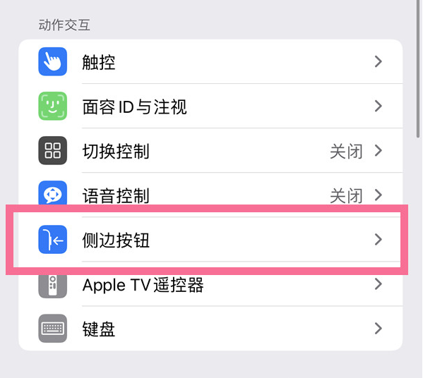 广饶苹果14维修店分享iPhone14 Plus侧键双击下载功能关闭方法 